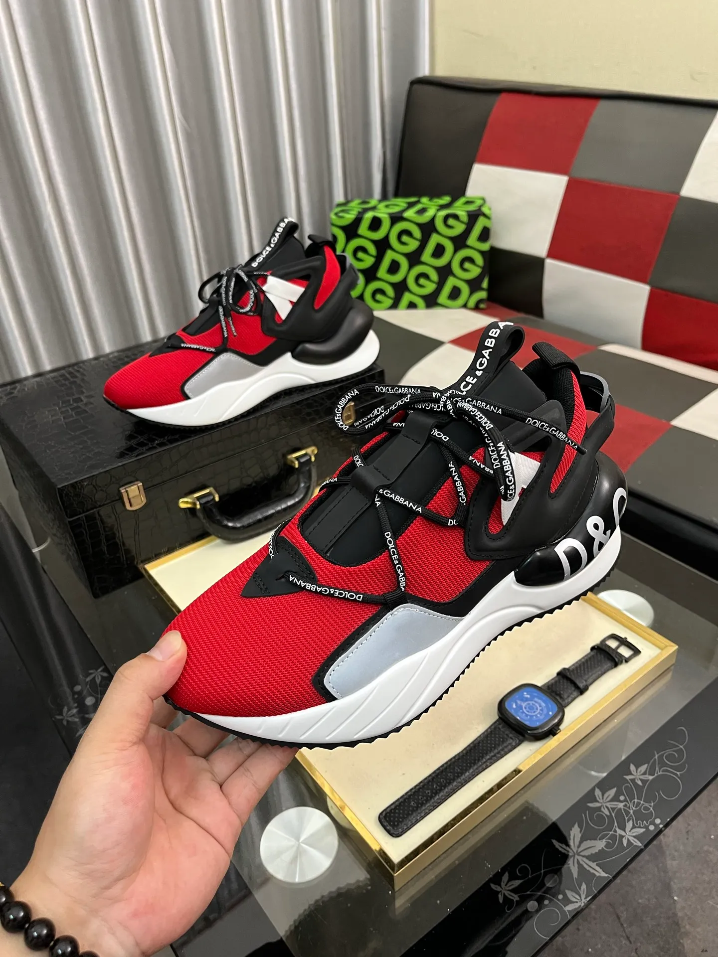 Men's men's shoes 💰540⌚️⌚️【DG～】couple casual shoes 2025z cabinet sales simultaneously 🔶Size: 35-46#️⃣ 🔷5 colors🔜The upper is made of multi-material splicing➕Mesh lining, comfortable and breathable, sole: original comfortable and wear-resistant outsole, ⚠️real thing📱photographed🎬real thing is better📢📢📢